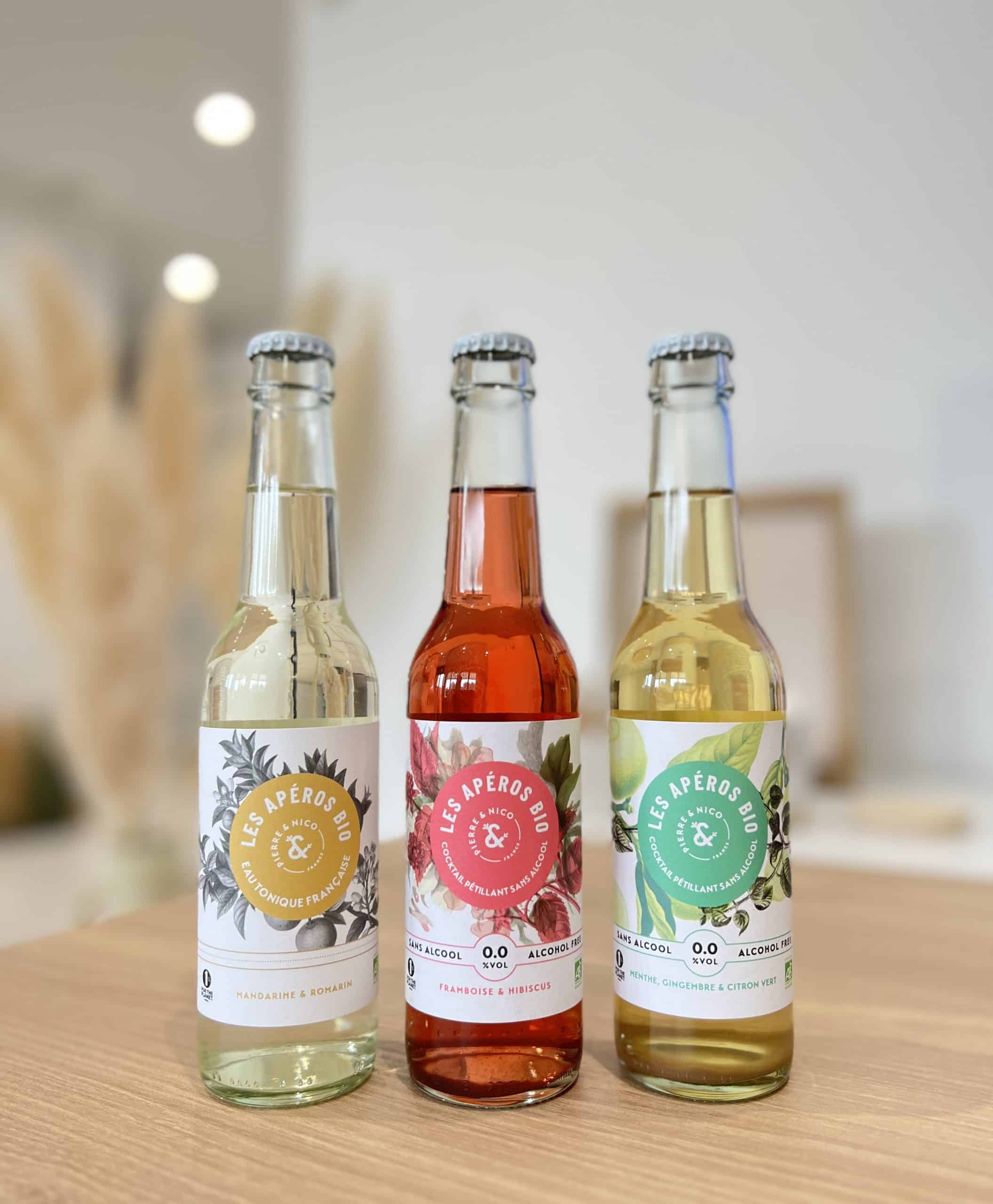 cocktails sans alcool les Apéros Bio
