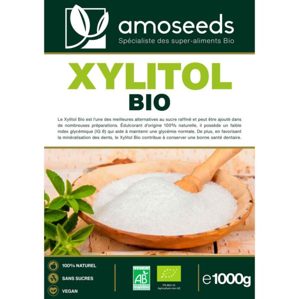 Xylitol Bio, alternative naturelle au sucre vegan
