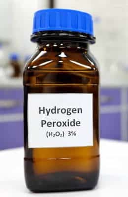 Flacon peroxyde d'hydrogène