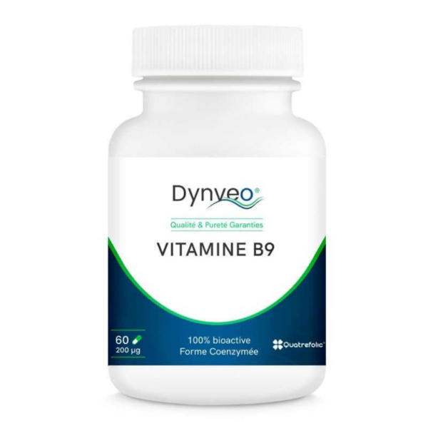 compléments alimentaires Vitamine B9 Quatrefolic dynveo laboratoire français
