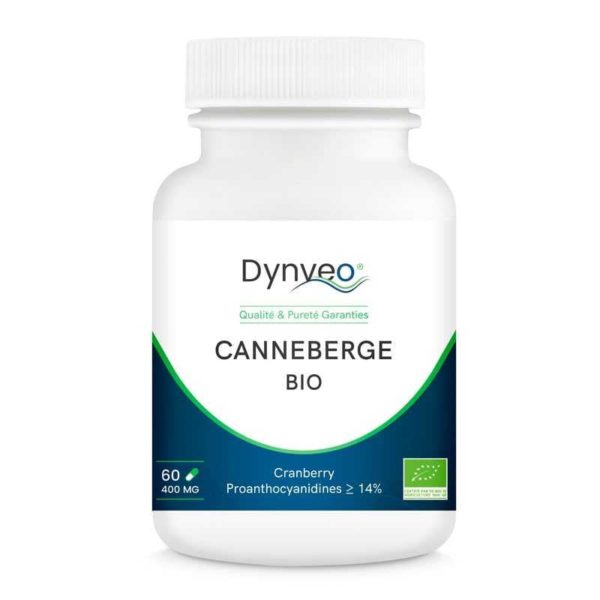 compléments alimentaires Canneberge BIO (Cranberry) dynveo laboratoire français