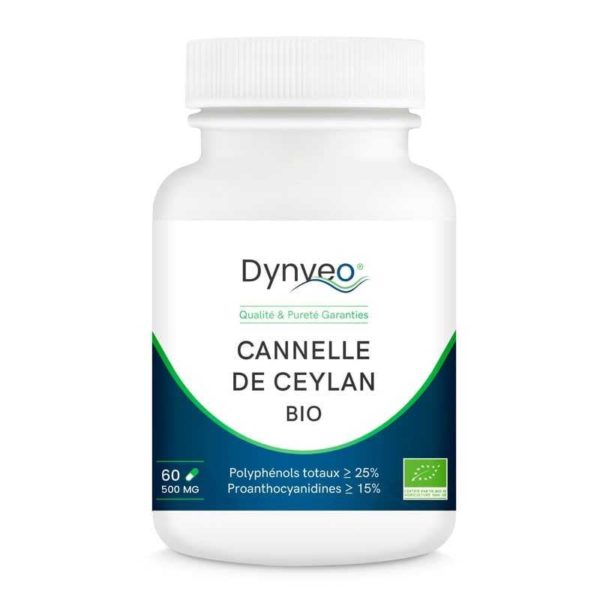 complément alimentaire Cannelle de Ceylan BIO dynveo laboratoire français