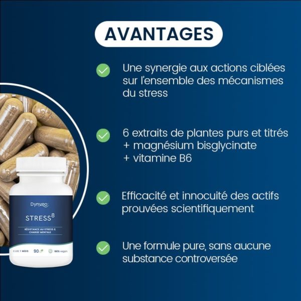 compléments alimentaires stress8 dynveo laboratoire français