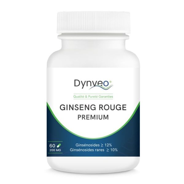 compléments alimentaires Ginseng rouge premium de dynveo laboratoire français
