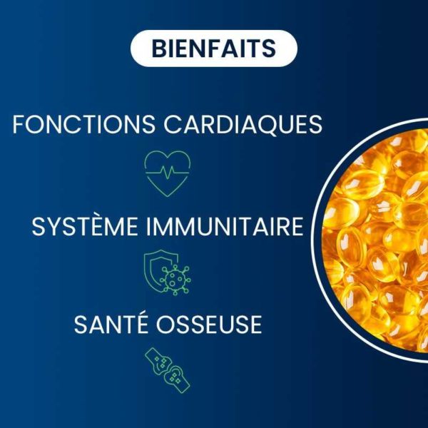 Bienfaits compléments alimentaires huile de foie de morue pure dynveo laboratoire français