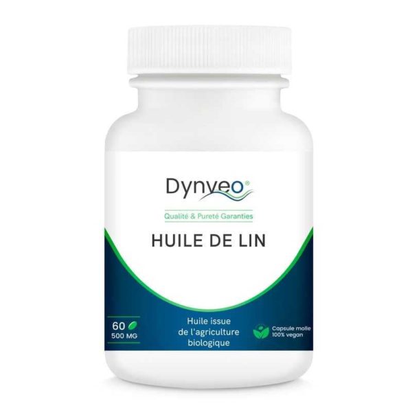 compléments alimentaires huile de lin de dynveo laboratoire français