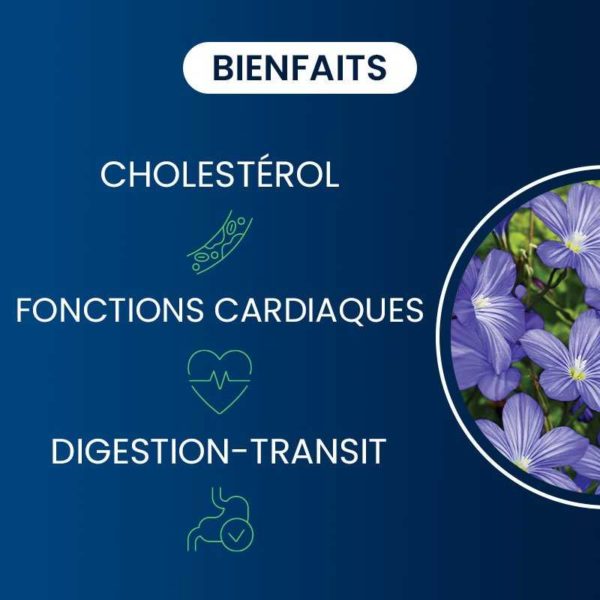 bienfaits compléments alimentaires huile de lin bio dynveo laboratoire français