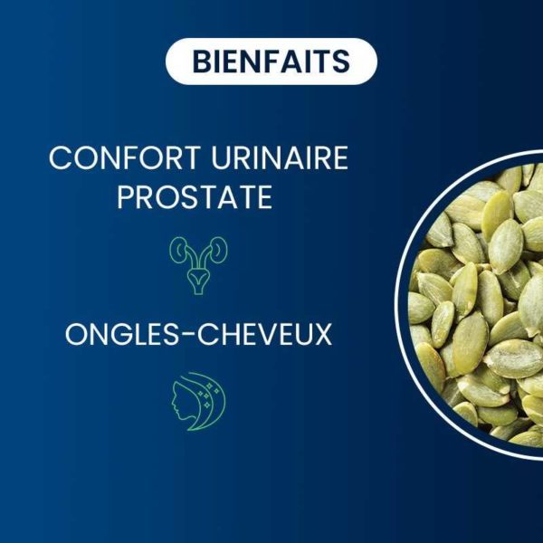 bienfaits compléments alimentaires huile de pépins de courge dynveo laboratoire français