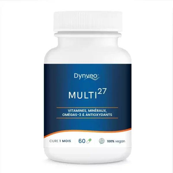 compléments alimentaires Multivitamines Multi27 de dynveo laboratoire français