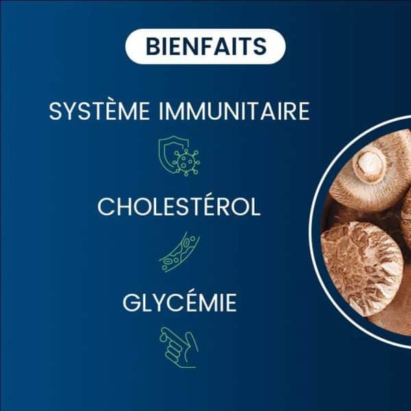 compléments alimentaires shiitkaé bio dynveo laboratoire français
